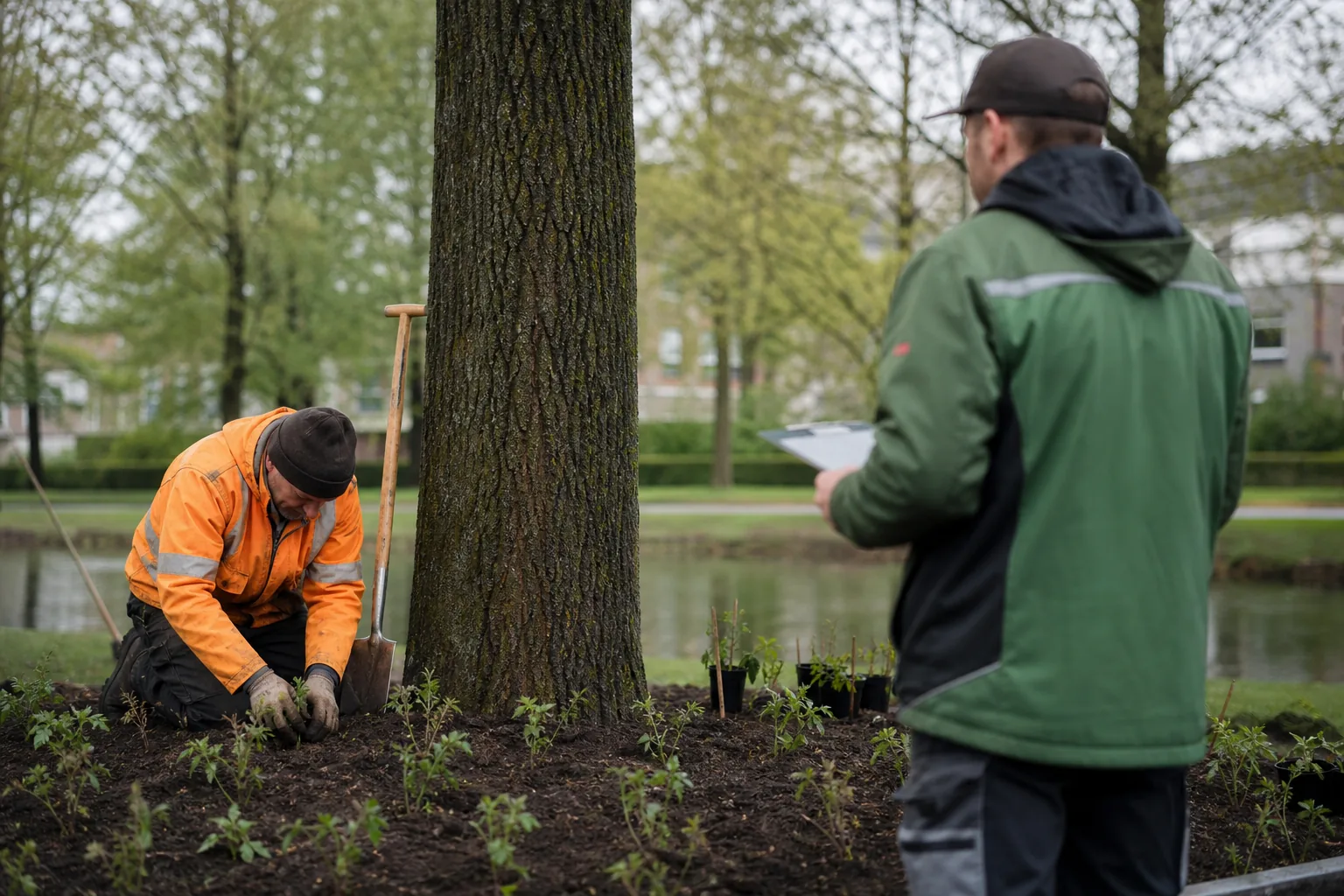 Groenwerk in de Nederlandse buitenruimte. Beeld bij het artikel: Hoe komt u van een bevinding in het veld naar een uitgevoerde maatregel en herinspectie?