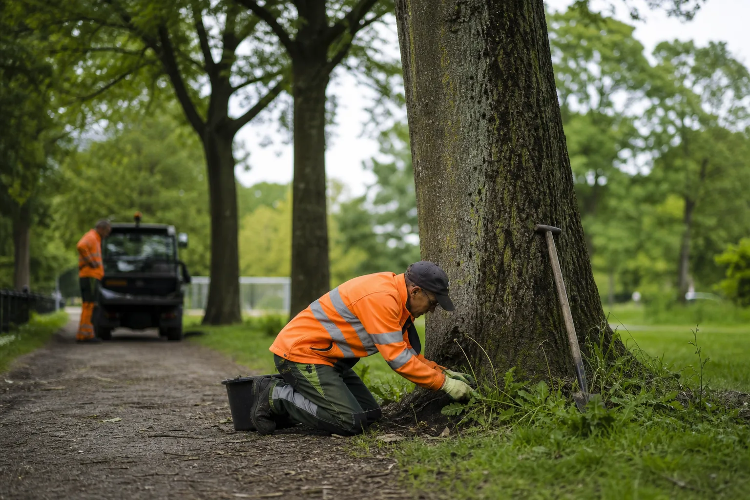 Groenwerk in de Nederlandse buitenruimte. Beeld bij het artikel: Waaruit volgt de zorgplicht voor bomen en wat vragen artikel 6:162 en 6:174 BW?